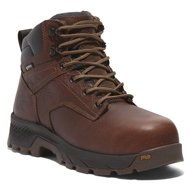 TIMBERLAND PRO Women's 6" TiTAN EV 400G Composite Toe WP Work Boots (A66Q3)