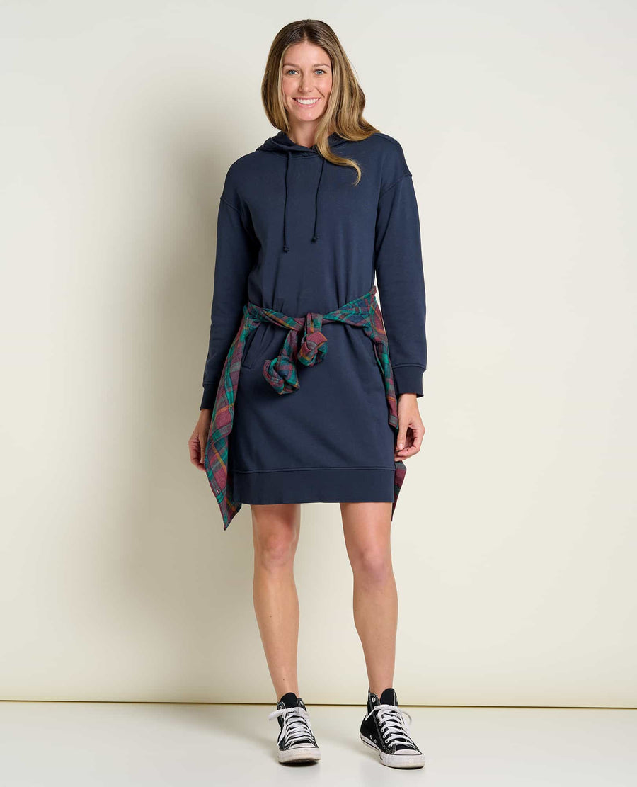 Toad&Co Women's Hemp Daybreaker Hooded Dress