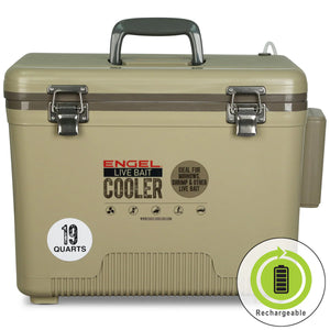 Engel Live bait Pro Cooler Rechargeable Aerator