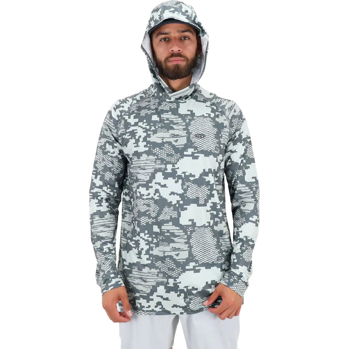 Aftco Men's Tactical Hooded LS Performance Shirt (M63157)