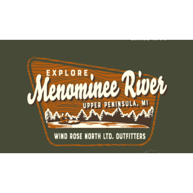Wind Rose North Explore Menominee River Hoody