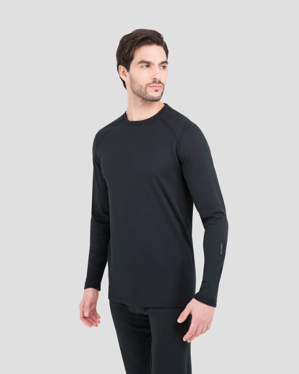 Terramar 4.0 Big & Tall Men's Military Heritage Expedition Weight Fleece Thermal Crew Shirt (W8369T)