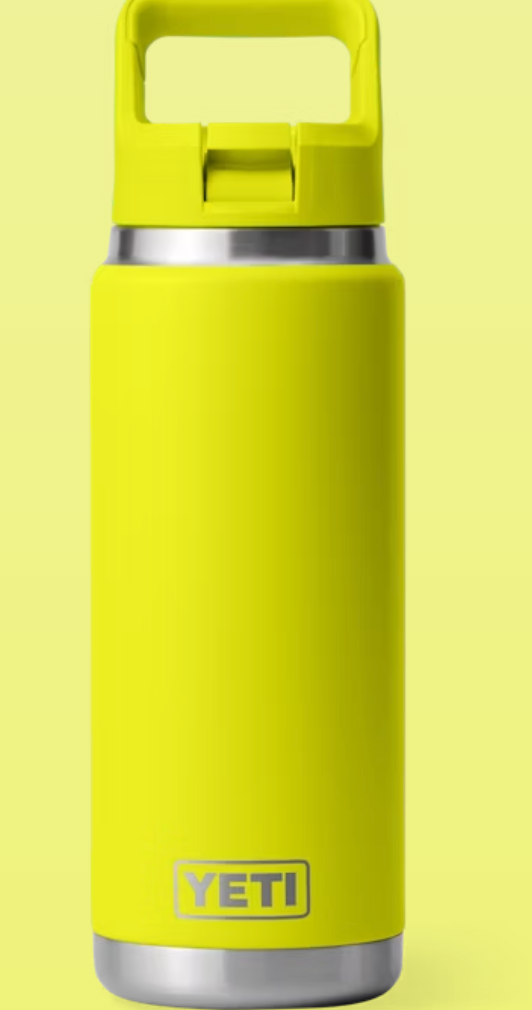 Yeti Rambler 26oz Bottle With Straw Cap