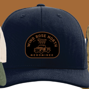 Wind Rose North Cotton Semi-Curve Hat