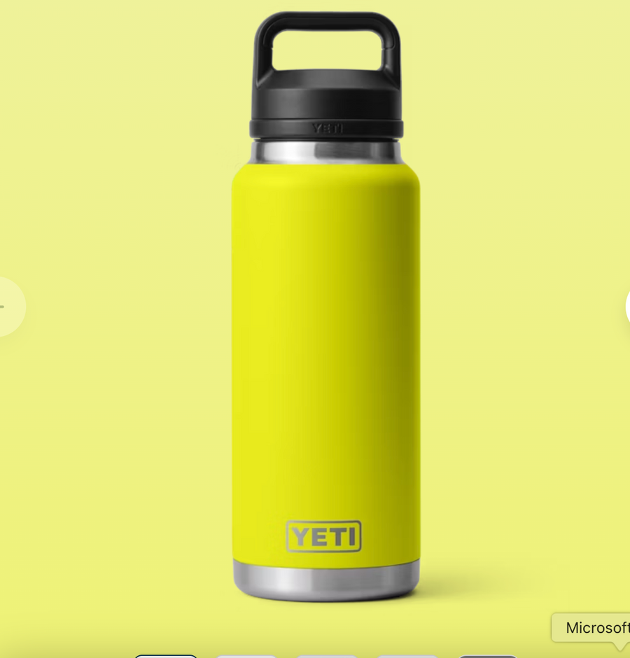 Yeti Rambler 36oz Bottle With Chug Cap