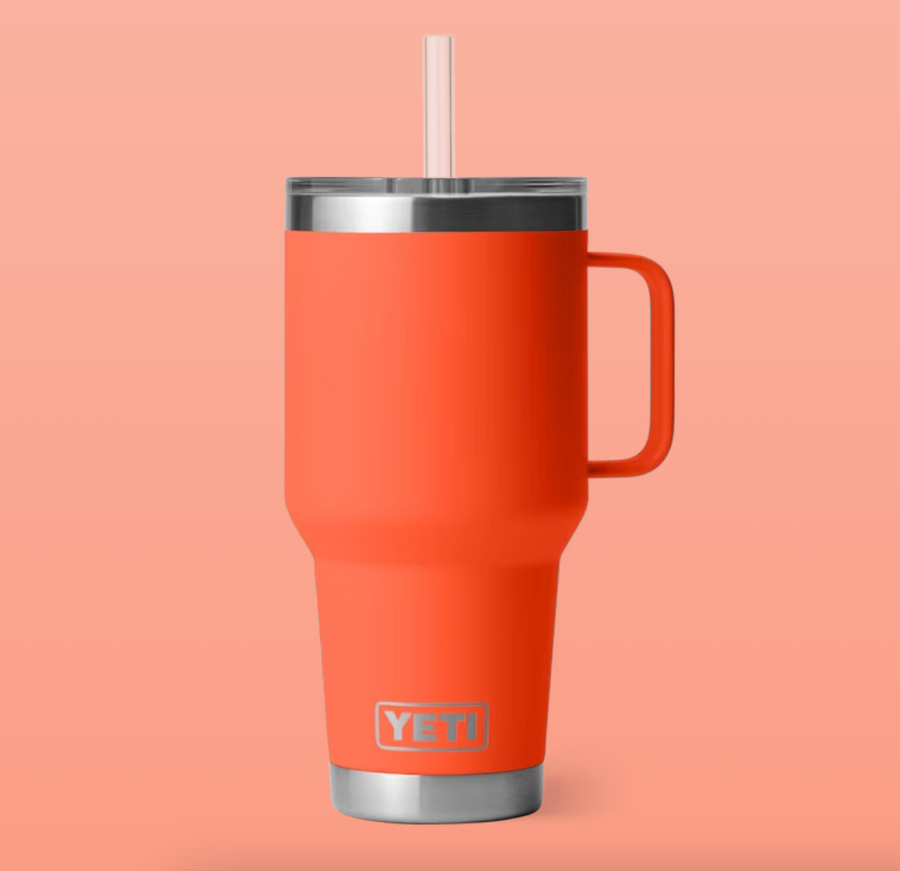 Yeti Rambler 35oz Straw Mug