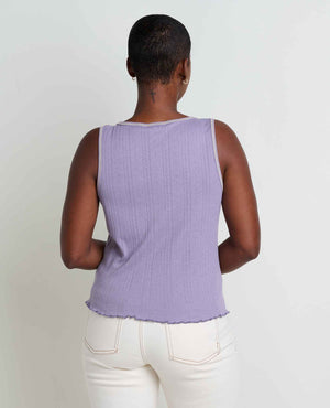 Toad&Co Women's Foothill Pointelle Button Tank (T1112503)