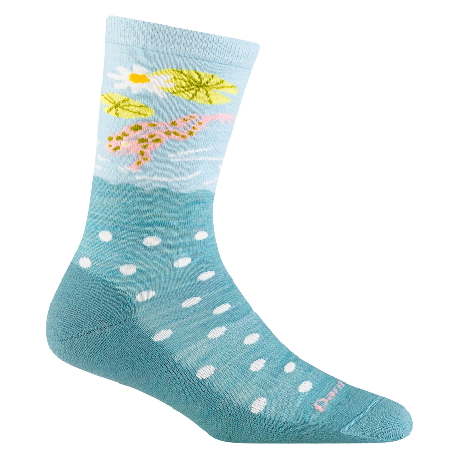 Darn Tough Women's Wild Life Crew Lightweight Lifestyle Sock (6105)