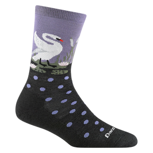 Darn Tough Women's Wild Life Crew Lightweight Lifestyle Sock (6105)