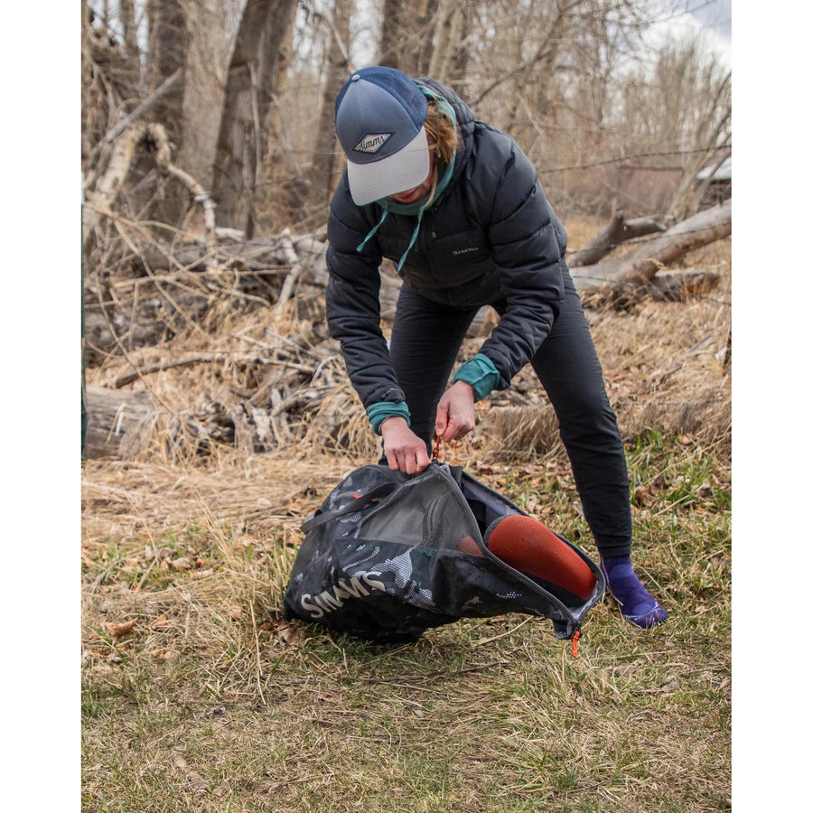 Simms Taco Wader Bag with Wind Rose North Logo