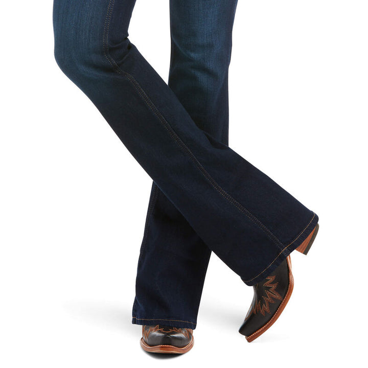 x Ariat Women's REAL High Rise Ballary Pennsylvania Boot Cut Jeans (10036813)