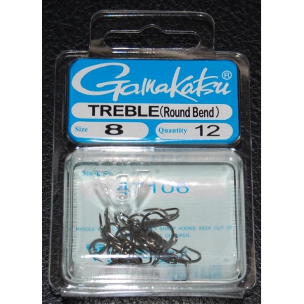 Gamakatsu Treble (Round Bend)