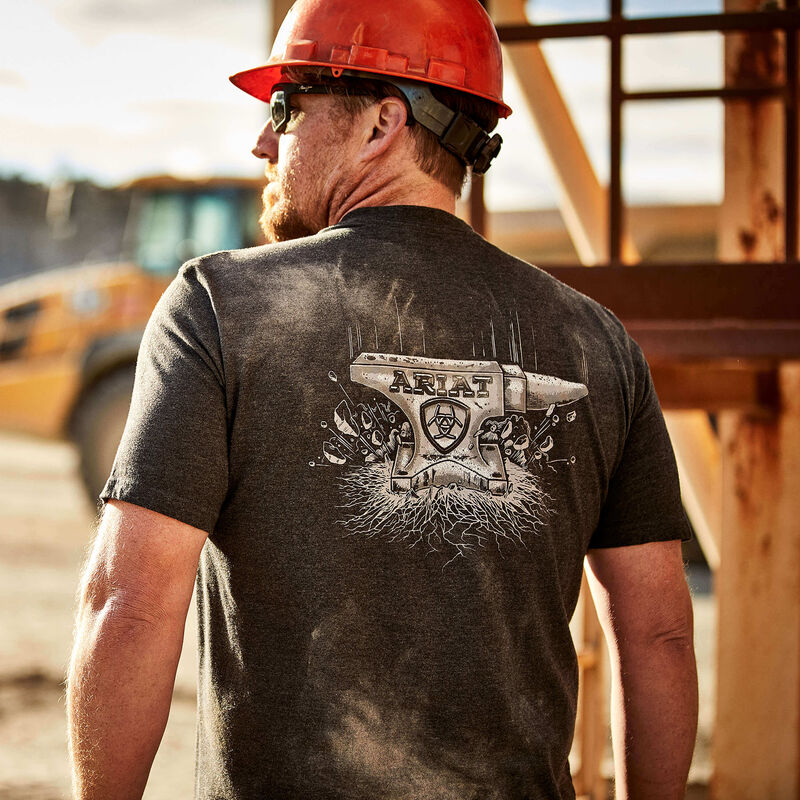 Ariat Men's Rebar Cotton Strong Anvil Force SS T-Shirt (10043829)