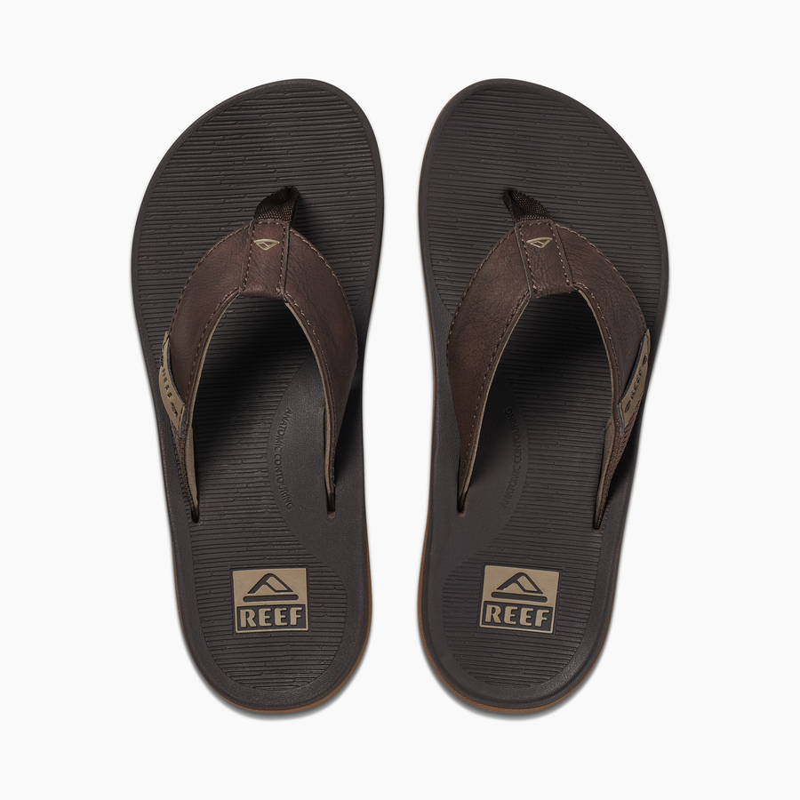 Reef Men's Santa Ana Vegan Leather Sandals