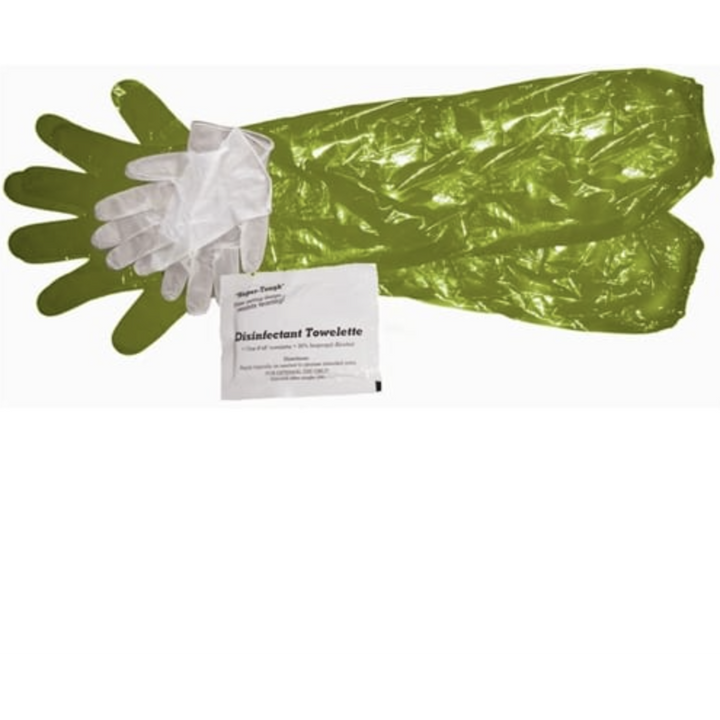 Hunting Made Easy Game Cleaning Gloves with Towelette-Hunting Made Easy-Wind Rose North Ltd. Outfitters