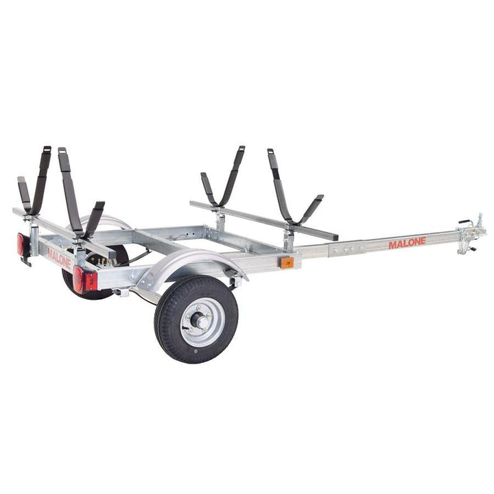 Malone EcoLight 2 Kayak Trailer Package (2 J-Racks)-Malone-Wind Rose North Ltd. Outfitters