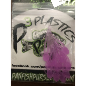 Panfish Pursuers P3 Plastics 1" Slicee-Panfish Pursuers-Wind Rose North Ltd. Outfitters