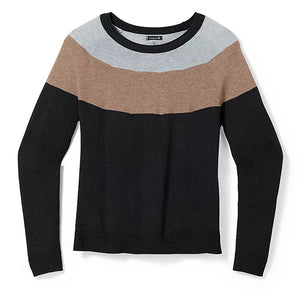 Smartwool Women's Edgewood Colorblock Crew Sweater (SW016649)