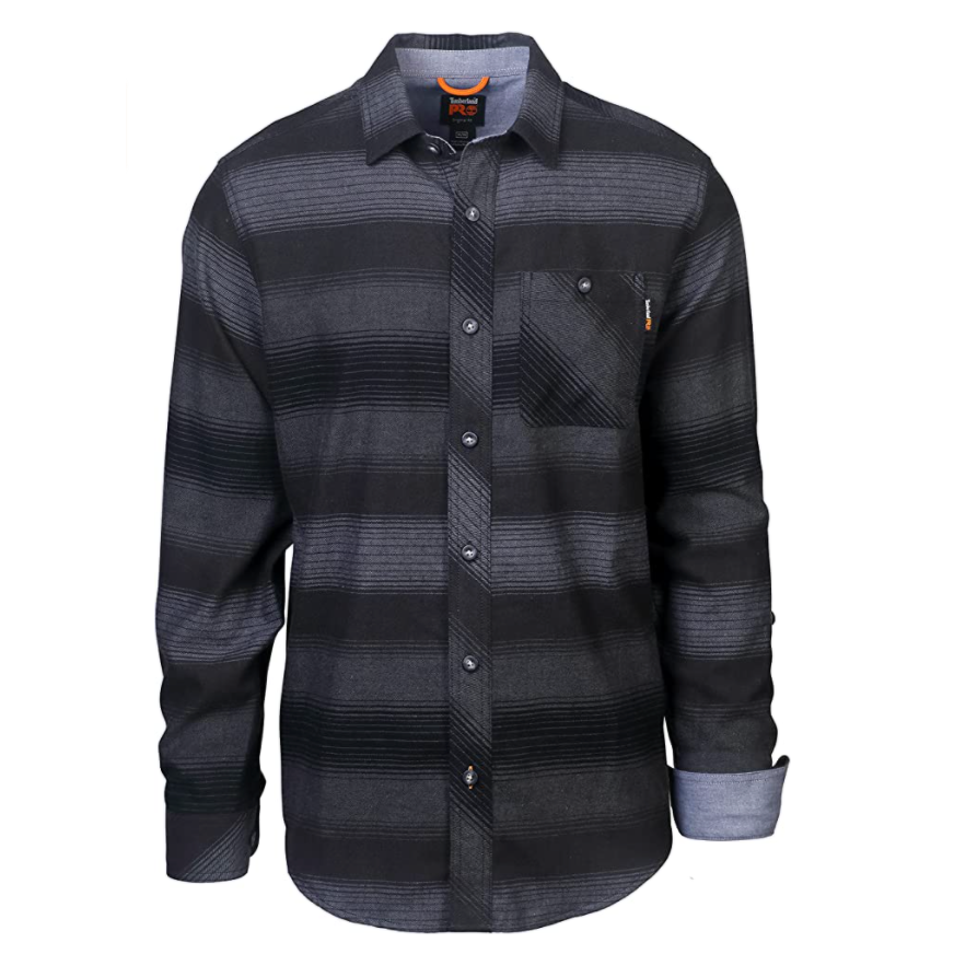 Timberland Pro Mens Woodfort Mid Weight Flannel Work Shirt-Timberland Pro-Wind Rose North Ltd. Outfitters
