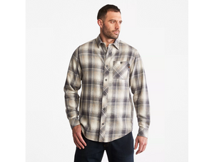 Timberland Pro Mens Woodfort Mid Weight Flannel button up  Work Shirt
