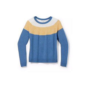 Smartwool Women's Edgewood Colorblock Crew Sweater (SW016649)